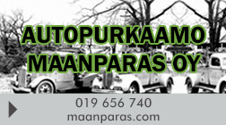 Autopurkaamo Maanparas Oy logo